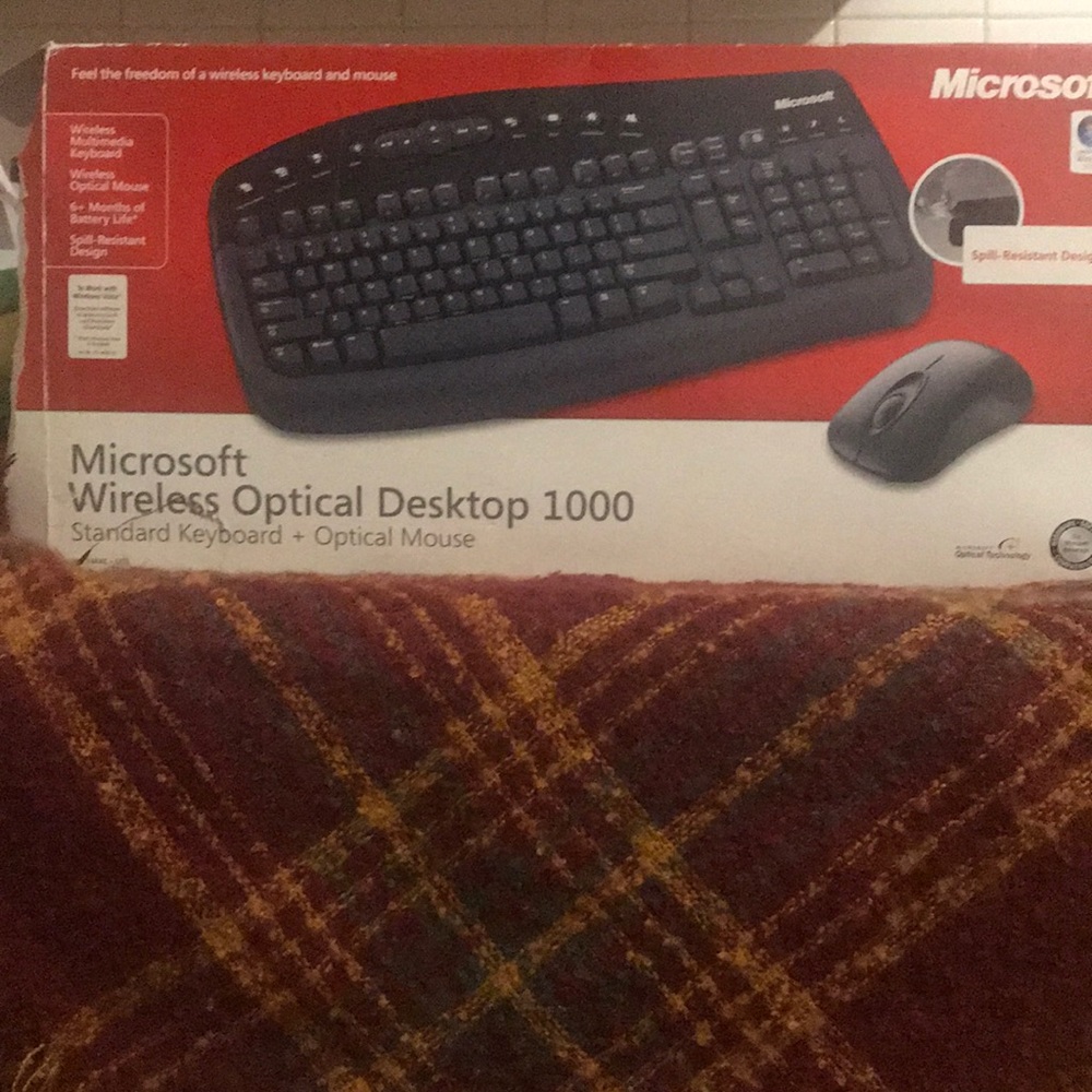Microsoft Wireless Optical Desktop